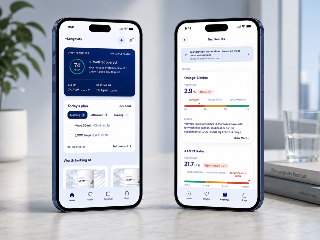 The xLongevity platform — Individuals